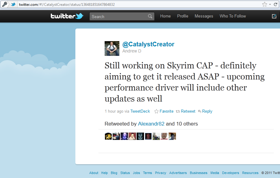 CatalystCreator promises Skyrim-CAP ASAP