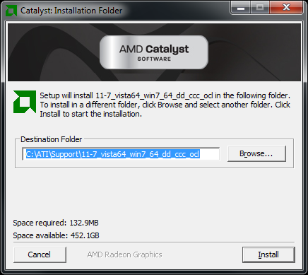 AMD Catalyst 11.7 WHQL Driver Suite